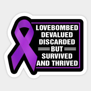 World Narcissistic Abuse Awareness Sticker